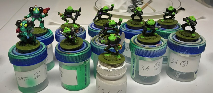 15 3rd squad painted